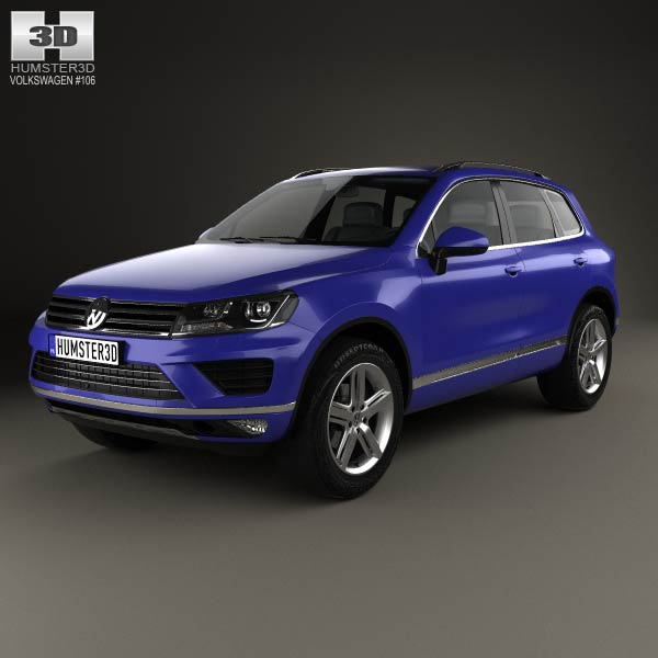Volkswagen Touareg 2015 3D model