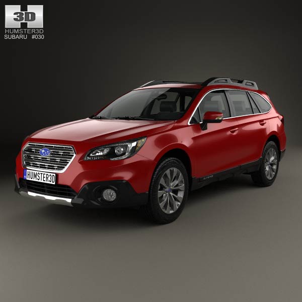 Subaru Outback 2015 3D model
