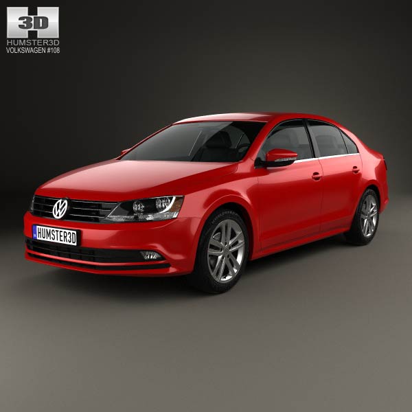 Volkswagen Jetta 2015 3D model