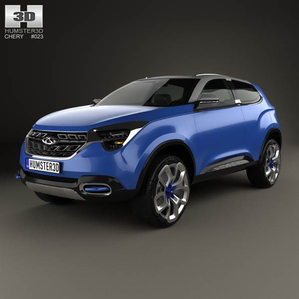 Chery Beta 5 2014 3D model