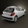 Peugeot 207 3d model