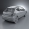 Peugeot 207 3d model