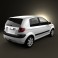 Hyundai Getz 2008 3d model