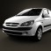 Hyundai Getz 2008 3d model