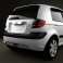 Hyundai Getz 2008 3d model