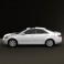 Toyota Camry (XV40) 2008 with HQ Interior 3d model