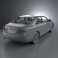 Toyota Camry (XV40) 2008 with HQ Interior 3d model