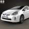 Toyota Prius 2010 3d model