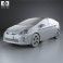 Toyota Prius 2010 3d model
