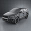 Audi Q7 2010 3d model
