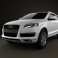 Audi Q7 2010 3d model