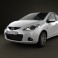 Mazda Demio (Mazda2) 5-door 2010 3d model
