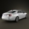 Saab 9-5 2010 3d model
