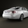 Saab 9-5 2010 3d model