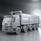 Volvo Truck 10×4 Dumper 2010 3d model