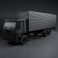 Volvo FM Truck 6×2 Delivery 2010 3d model