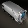 Volvo Truck 6×2 Garbage 2010 3d model
