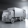 Volvo Truck 6×2 Garbage 2010 3d model