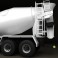 Volvo Truck 8×4 Mixer 2010 3d model