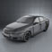 Lexus LS (XF40) 600h 2010 3d model
