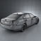 Lexus LS (XF40) 600h 2010 3d model
