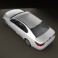 Lexus LS (XF40) 600h 2010 3d model