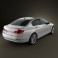 BMW 5 series sedan 2011 3d model