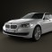 BMW 5 series sedan 2011 3d model