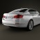 BMW 5 series sedan 2011 3d model