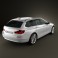 BMW 5 series touring 2011 3d model
