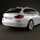 BMW 5 series touring 2011 3d model