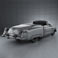 Cadillac Eldorado Convertible 1953 3d model