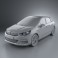Citroen C4 2011 3d model