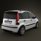 Fiat Panda 3d model
