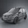 Fiat Panda 3d model