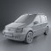 Fiat Panda 3d model