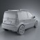 Fiat Panda 3d model
