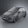 Fiat Punto Evo 3-door 2010 3d model