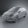 Fiat Punto Evo Abarth 3d model