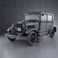 Ford Model A Tudor 1929 3d model
