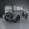 Ford Model A Tudor 1929 3d model