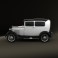 Ford Model A Tudor 1929 3d model