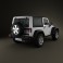 Jeep Wrangler Rubicon Hardtop 2010 3d model