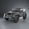 Jeep Wrangler Rubicon Hardtop 2010 3d model