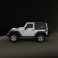 Jeep Wrangler Rubicon Hardtop 2010 3d model