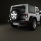 Jeep Wrangler Rubicon Hardtop 2010 3d model