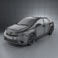 Lexus HS 2010 3d model