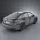 Lexus HS 2010 3d model