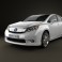 Lexus HS 2010 3d model