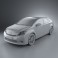 Lexus HS 2010 3d model